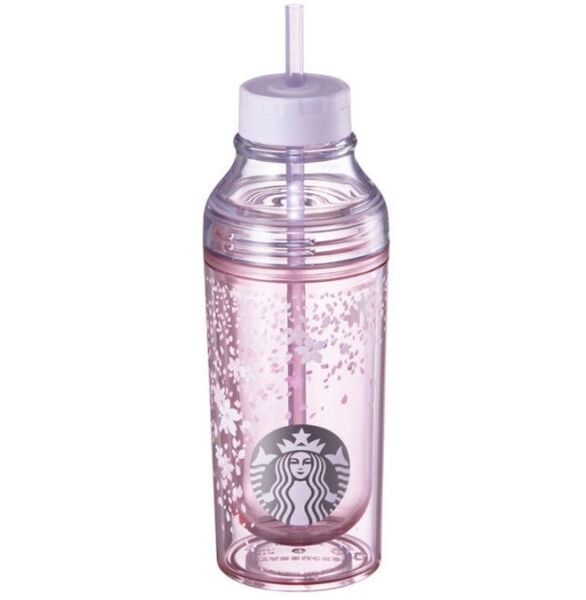 スターバックス スタバチェリーブロッサム レナ コールドカップ キャップ付き