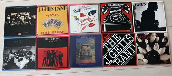 J・ガイルス・バンド J. Geils Band Original Recording Series 紙ジャケットCD 10枚組