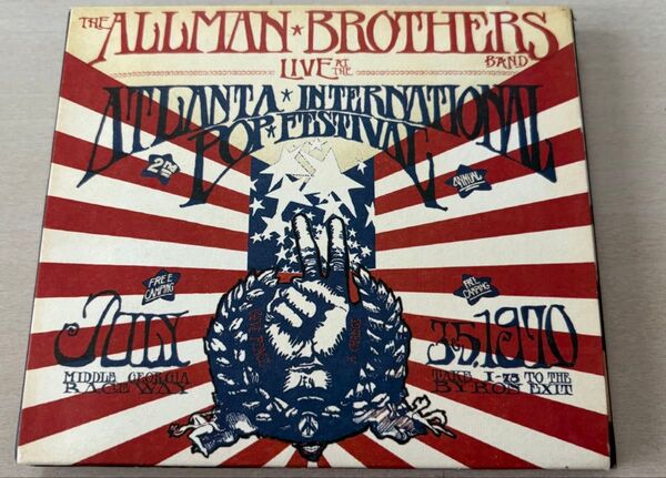 THE ALLMAN BROTHERS BAND / LIVE AT THE ATLANTA 1970 オールマンブラザーズ二枚組