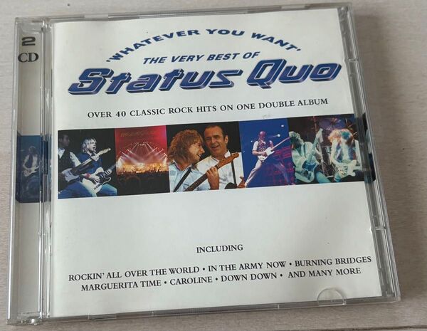 Status Quo ステイタス・クォー ベストアルバム Whatever You Want 二枚組