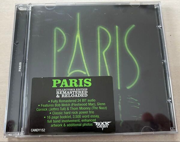 PARIS / Remastered & Reloaded Collector's Edition CD パリス「パリス」