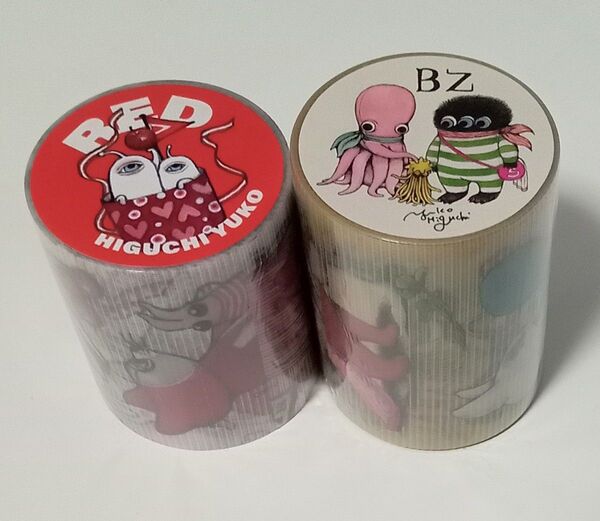 【新品未開封】ヒグチユウコ 養生テープ2種セット(RED、オールスター)ボリス雑貨店