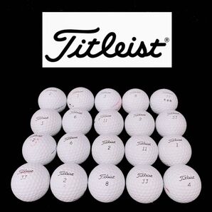 【43】タイトリスト●Bランク●低価格●ロストボール●20個●Titleist●Pro V1●プロV1●ゴルフボール●洗浄済