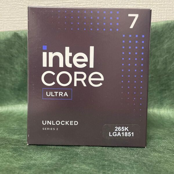 未使用 Intel Core Ultra 7 265K プロセッサー