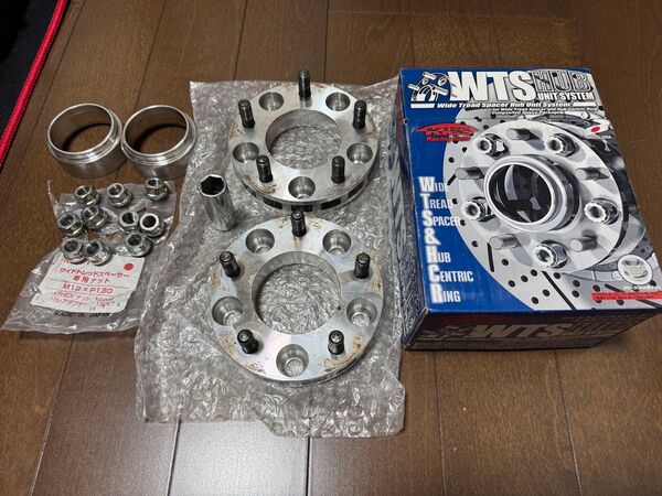 協栄産業 W.T.S. ハブユニットシステム ワイドトレッドスペーサー M12×P1.5 5H 114.3 25mm ②