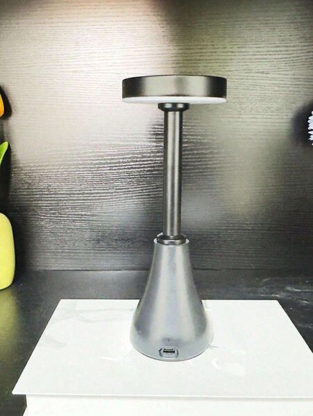 コードレス LED 卓上 ライト おしゃれ テーブルランプ 読書灯 充電式 間接照明 北欧 3色調光 ブラック532364