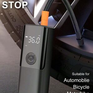 電動 空気入れ 自動 電動ポンプ コンプレッサー USB充電 車 自転車 USB ワイヤレス ポータブル948772