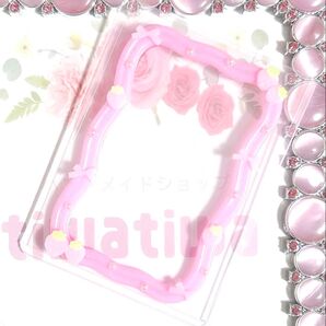 硬質 デコ ケース レジン 色変更可 推し グッズ B8 NO.280