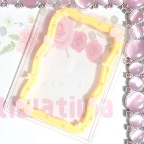硬質 デコ ケース レジン 色変更可 推し グッズ B8 NO.283