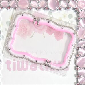 硬質 デコ ケース レジン 色変更可 推し グッズ B8 NO.262