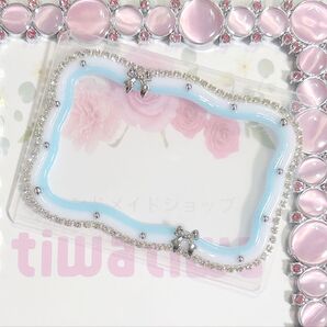 硬質 デコ ケース レジン 色変更可 推し グッズ B8 NO.260