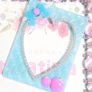 硬質 デコ ケース レジン 色変更可 推し グッズ B8 NO.285