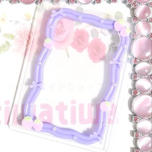 硬質 デコ ケース レジン 色変更可 推し グッズ B8 NO.282