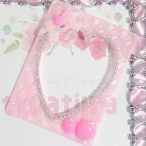 硬質 デコ ケース レジン 色変更可 推し グッズ B8 NO.284