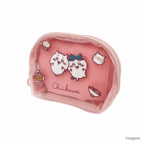 ちいかわ ナガノ ちいかわ ハチワレ メッシュ ティッシュ ポーチ 未使用タグなし