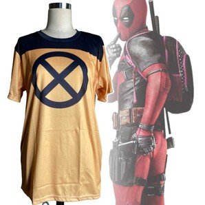 「デッドプール/ライアン・レイノルズ X-MEN/エックスメン 研修中/トレーニー Tシャツ Mサイズ」tface-g 【タグ:映画】1 T10