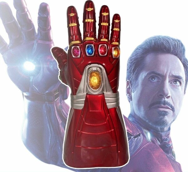 「アベンジャーズ/アイアンマン ナノ・ガントレット 発光ギミック付き 大人サイズ」tface-g 【タグ:映画、アメコミ】 T02