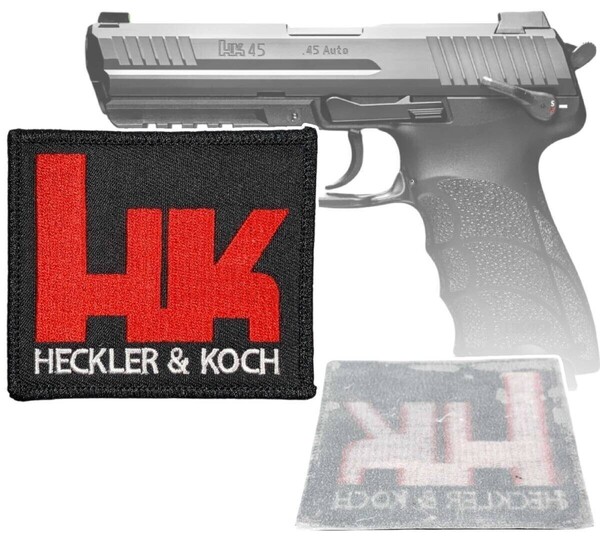 「Heckler & Koch/ヘッケラー&コッホ ワッペン タイプA:アイロン式」tface-g 【タグ:ミリタリー、アクセサリー】1 T05/23