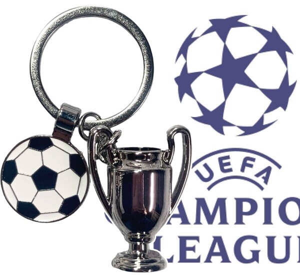 「サッカー/UEFA チャンピオンズリーグ トロフィー キーホルダー」tface-g 【タグ:スポーツ、アクセサリー】 1 T05/25