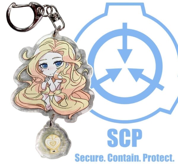 「SCP財団 SCP-166/年頃のサキュバス アクリル キーホルダー」 tface-g 【タグ:アニメ、アクセサリー】1 T07