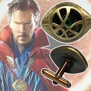 「ドクター・ストレンジ/アベンジャーズ アガモットの眼 カフスボタン 2個セット」 tface-g 【タグ:映画、アクセサリー】1 T10