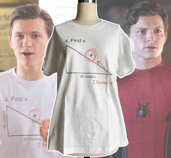 「スパイダーマン/トム・ホランド アベンジャーズ ピーター・パーカー 変なTシャツ タイプA Mサイズ」tface-g 1 T06/01