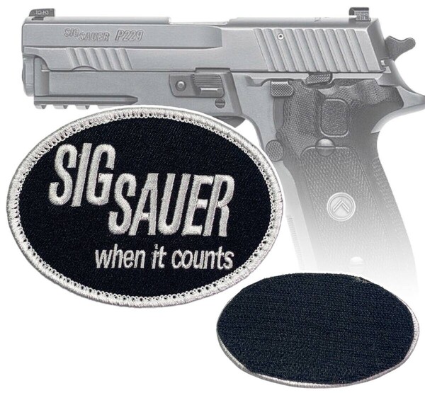 「SIG SAUER/シグ ザウエル ワッペン」tface-g 【タグ:ミリタリー、アクセサリー】 T02