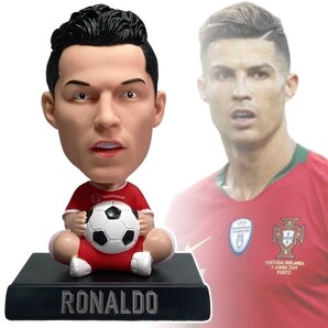 「サッカー クリスティアーノ・ロナウド 首振り フィギュア」tface-g 【タグ:スポーツ、アクセサリー】 T17