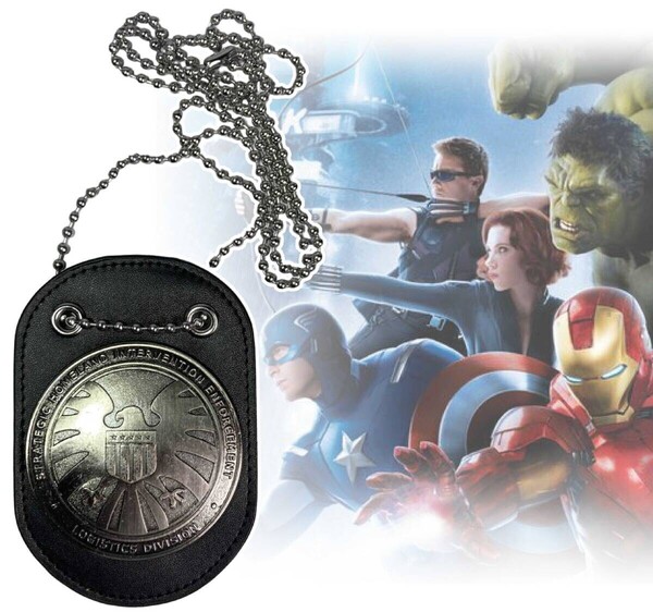 「アベンジャーズ S.H.I.E.L.D./シールド エージェント バッジ」tface-g 【タグ:映画、アメコミ】 T06