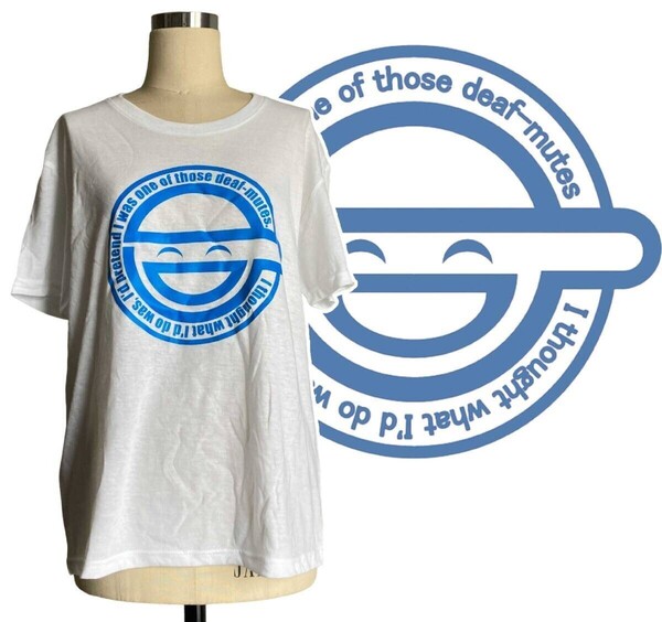 「攻殻機動隊/笑い男 Tシャツ Mサイズ タイプB」tface-g 【タグ:アニメ、アクセサリー】 T07
