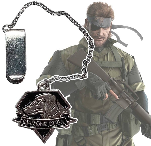 ★送料無料★「メタルギア DIAMOND DOGS/ダイアモンド・ドッグズ しおり/ブックマーク」tface-g 【タグ:アニメ、アクセサリー】1 T10