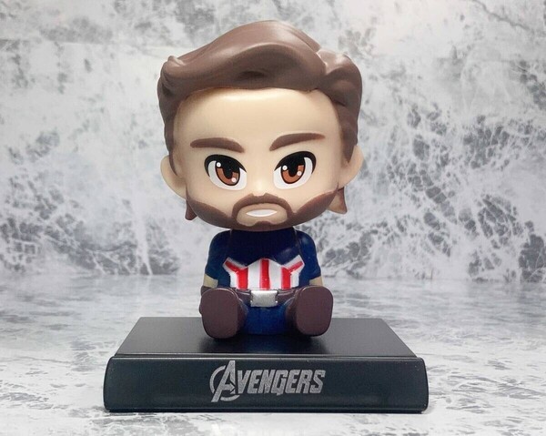「アベンジャーズ キャンテン・アメリカ/クリス・エヴァンス 首振り フィギュア」tface-g 【タグ:映画、アメコミ】 T10