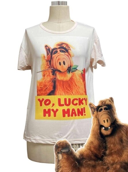 「ALF/アルフ Tシャツ Mサイズ タイプD」tface-g 【タグ:映画、アクセサリー】 T10