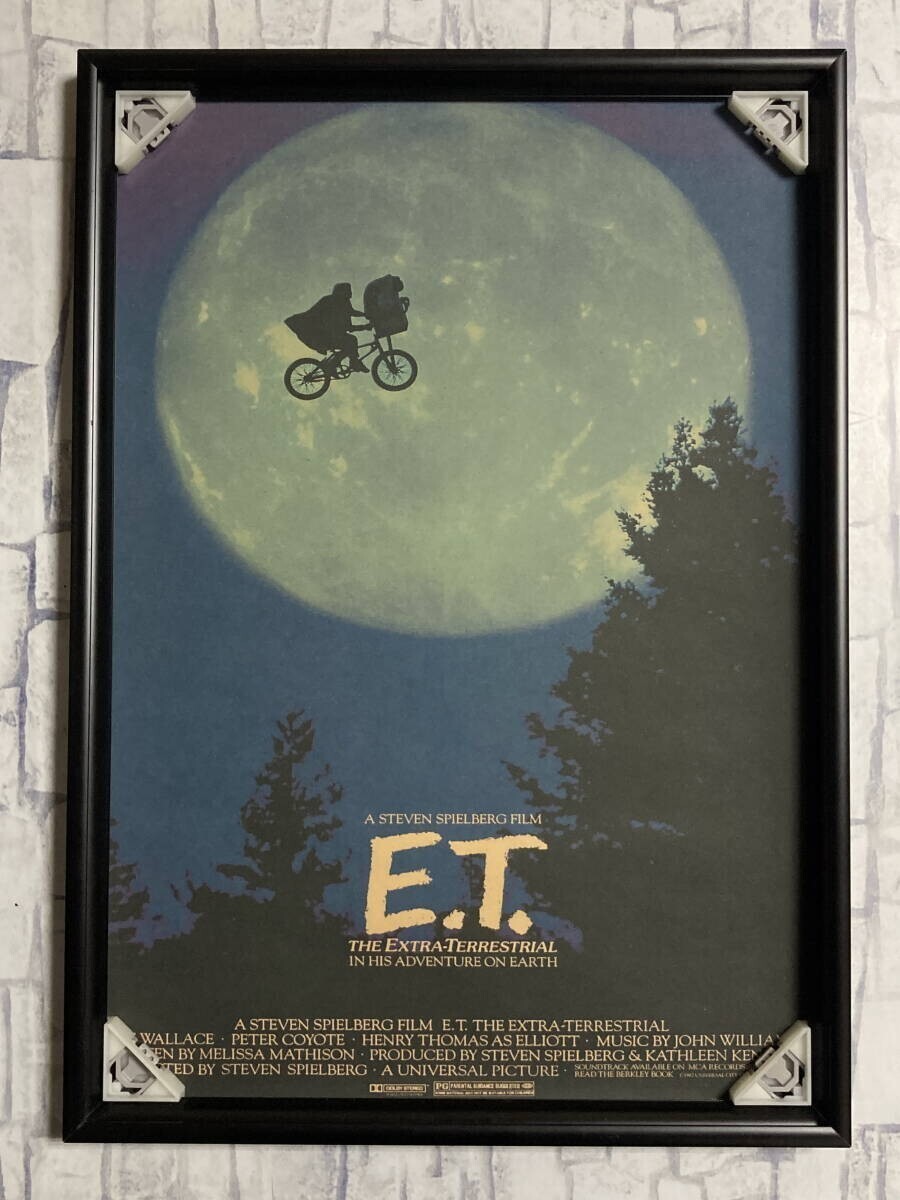 E.T. The Extra Terrestrial - original movie poster - Video