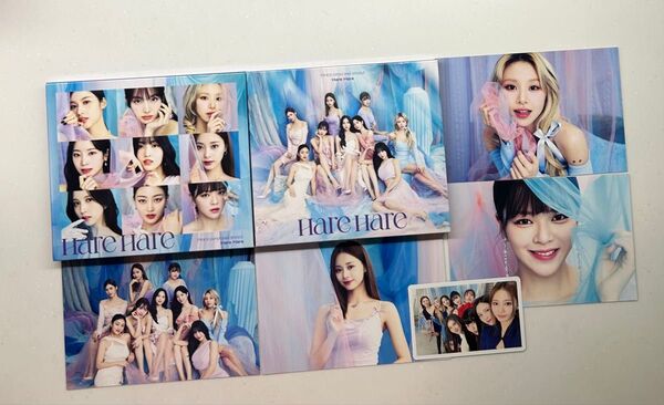 TWICE harehare初回限定盤A、Bセット