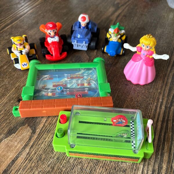 7点★スーパーマリオ フィギュア おもちゃ ゲーム ハッピーセット