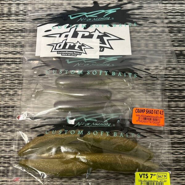 DRTステッカー VTS7 CRAMP SHAD FAT4.5