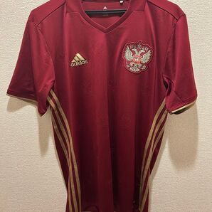 adidas ロシア代表 サッカーユニフォーム レッド インポートM