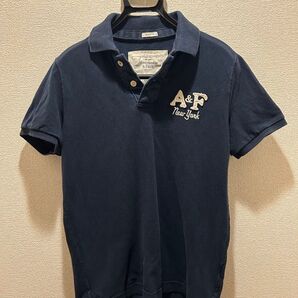 Abercrombie & Fitch ポロシャツ ネイビー