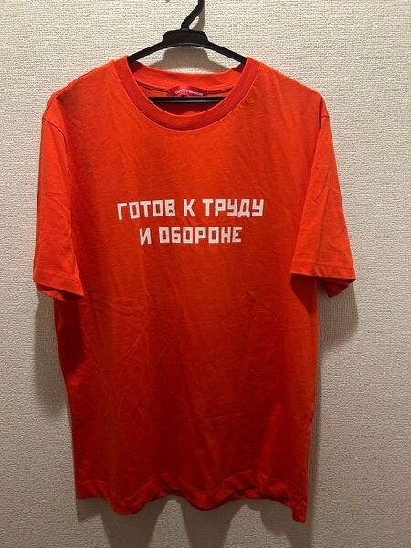 GOSHA RUBCHINSKIY Tシャツ レッド