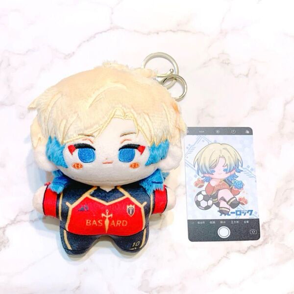 ブルーロック ミヒャエル カイザー ぬいぐるみ 着せ替え ちびぐるみ カード付き