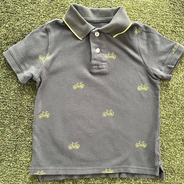 GAP KIDS XS 半袖ポロシャツ 自転車