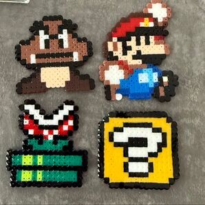 アイロンビーズ マリオ 結婚式