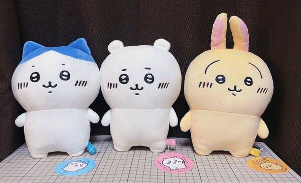 タグ付き 初期 ぬいぐるみS ちいかわ ハチワレ うさぎ セット