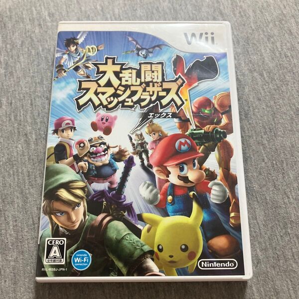 D【Wii】 大乱闘スマッシュブラザーズX 円盤美品