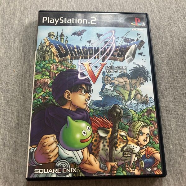 J【PS2】 ドラゴンクエストV 天空の花嫁 (DQ VIII プレミアム映像ディスク同梱)