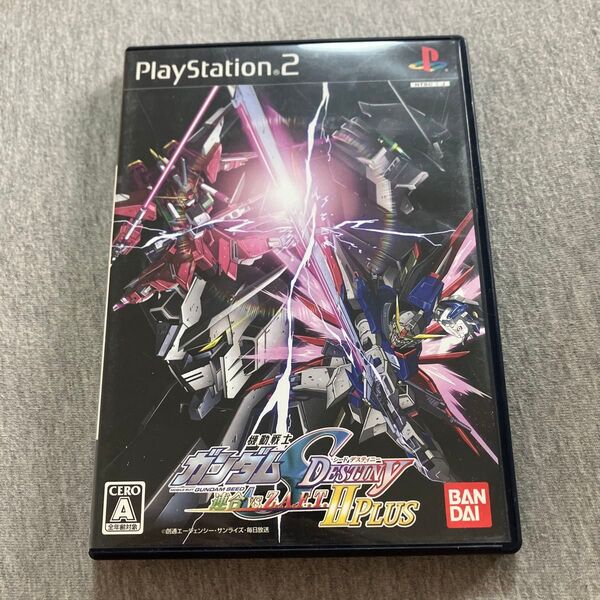 A【PS2】 機動戦士ガンダムSEED DESTINY 連合vs.Z.A.F.T. II PLUS 円盤美品