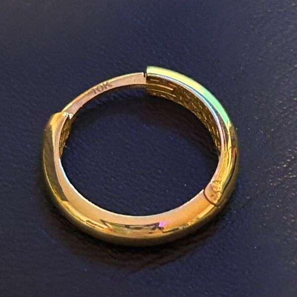アヴァランチ AVALANCHE フープピアス 10K イエローゴールド 13mm