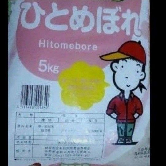 ひとめぼれ 20kg 5kg×4袋 白米 精米日令和7年5月中旬 福島県産 令和6年産 全国送料無料
