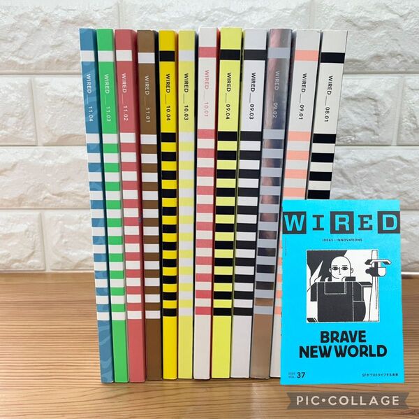 雑誌 WIRED ワイアードvol.31〜43 13冊セット まとめ売り 美品